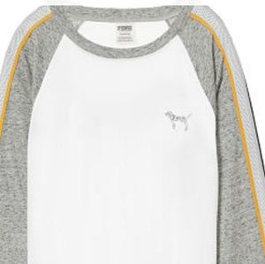 New Pink  long  sleeve tee shirt LARGE